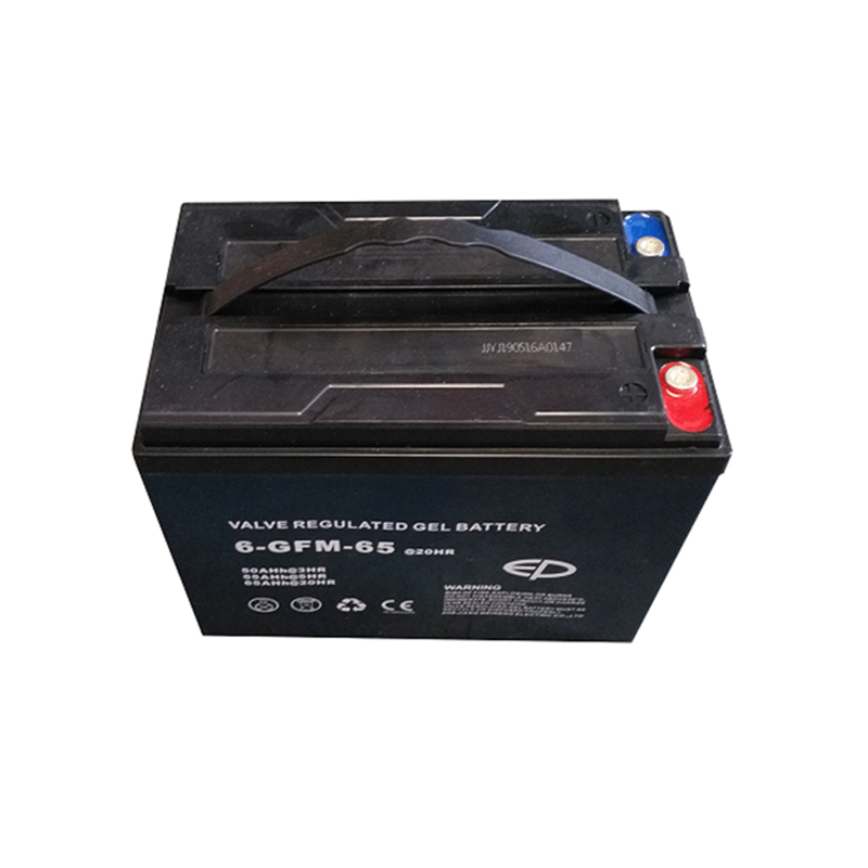 中力品牌65A12V电瓶（深蓝）